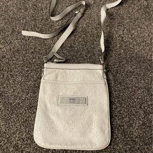 Guess White Crossbody Bag